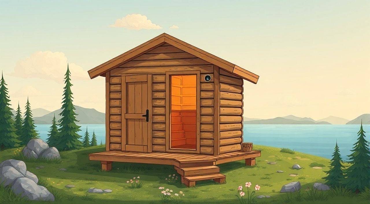10 Шагов, чтобы собрать баня-tiny на острове