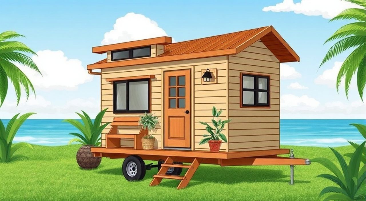 10 Шагов, чтобы собрать дом-крошка в тропиках
