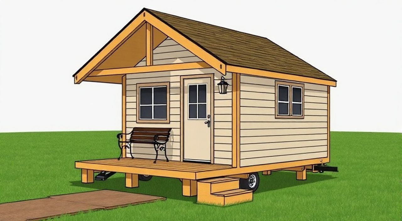 10 Шагов, чтобы собрать дом-шалаш для путешествий