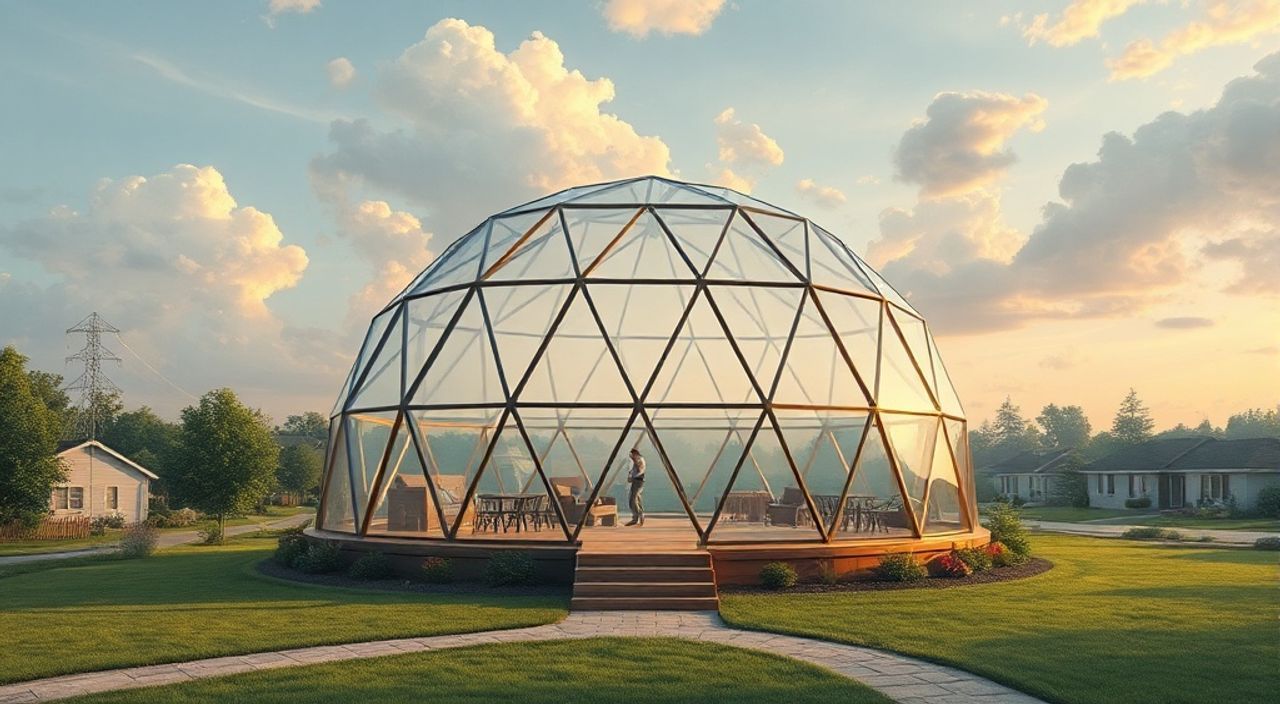 10 Шагов, чтобы собрать geo-dome в пригороде мегаполиса