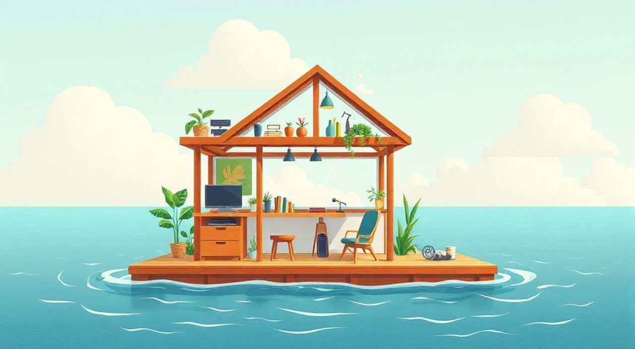 10 Шагов, чтобы собрать городской micro-studio на острове