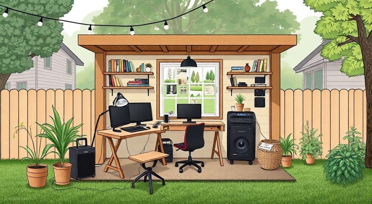 10 Шагов, чтобы собрать городской micro-studio на пригородном участке