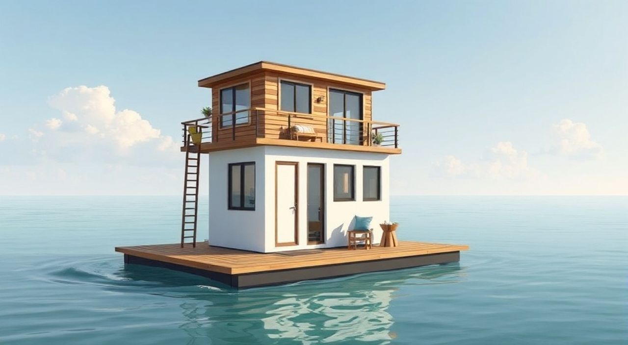 10 Шагов, чтобы собрать micro-loft на воде
