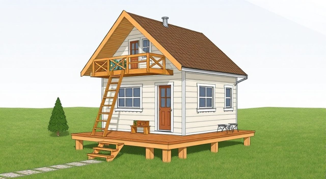 10 Шагов, чтобы собрать micro‑loft для дачи