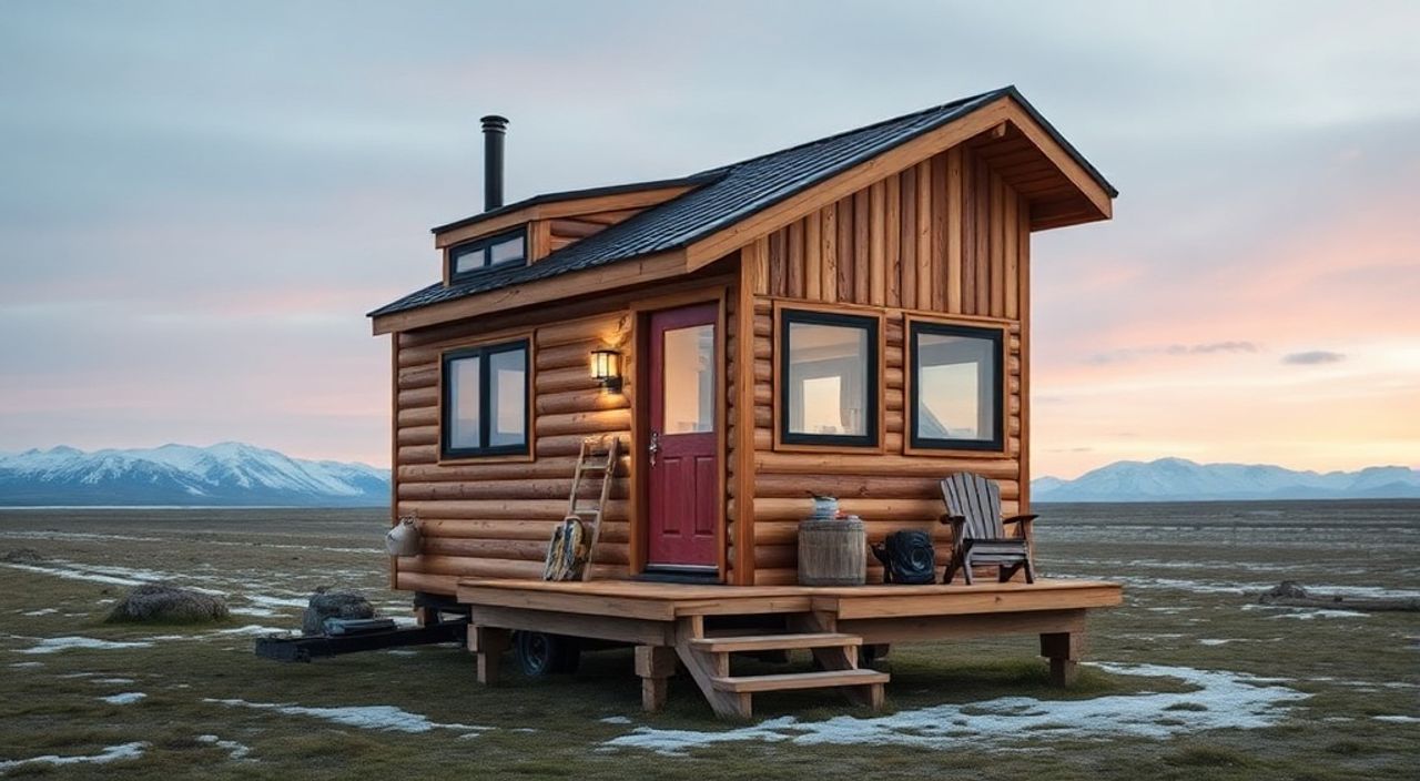 10 Шагов, чтобы собрать off-grid tiny-house для арктики