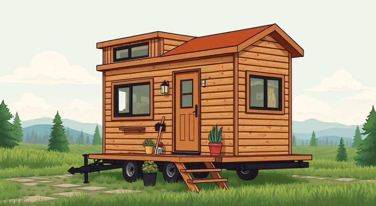 10 Шагов, чтобы собрать off-grid tiny-house для путешествий