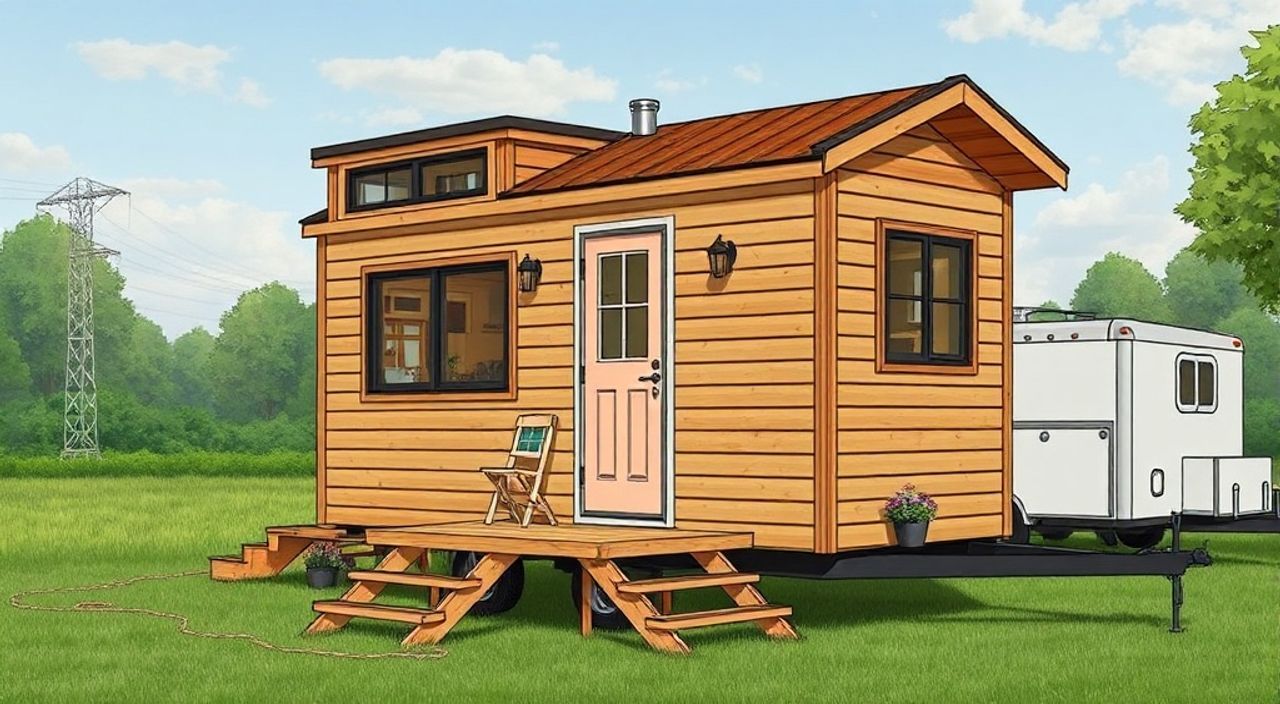 10 Шагов, чтобы собрать off-grid tiny-house на трейлер-парке