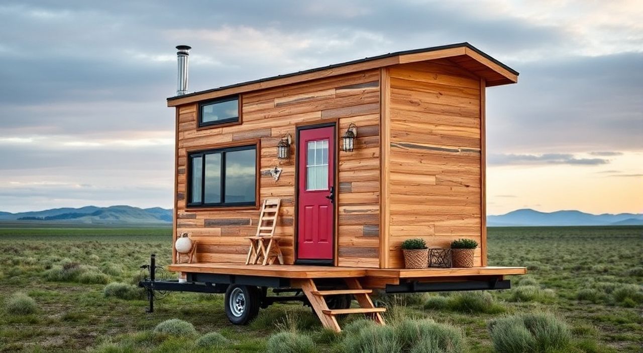 10 Шагов, чтобы собрать off-grid tiny-house в степи