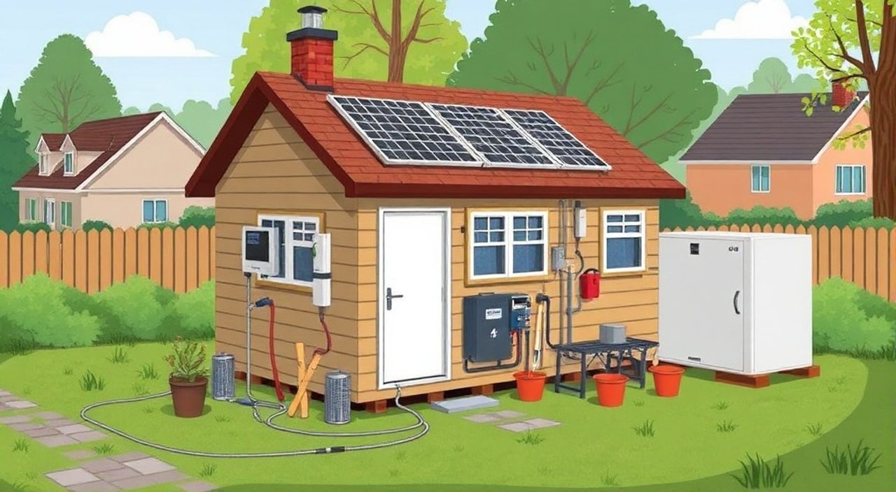 10 Шагов, чтобы собрать off‑grid система для пригородного участка