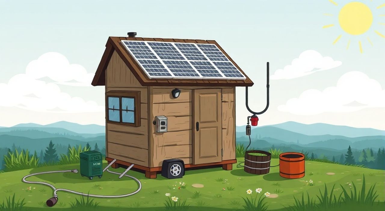 10 Шагов, чтобы собрать off‑grid система для жизни круглый год