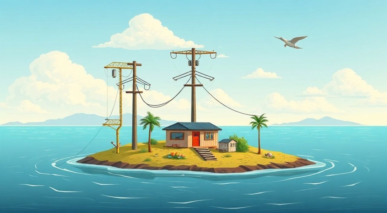 10 Шагов, чтобы собрать off‑grid система на острове