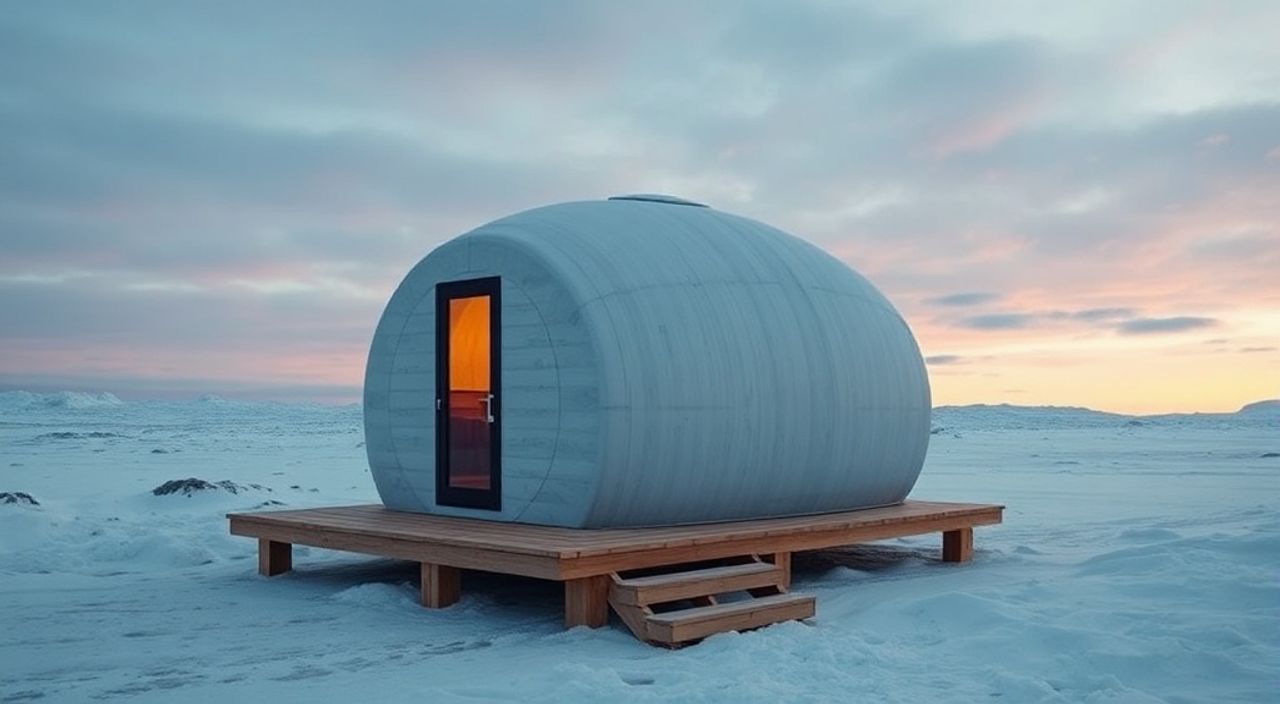 10 Шагов, чтобы собрать pod-house для арктики