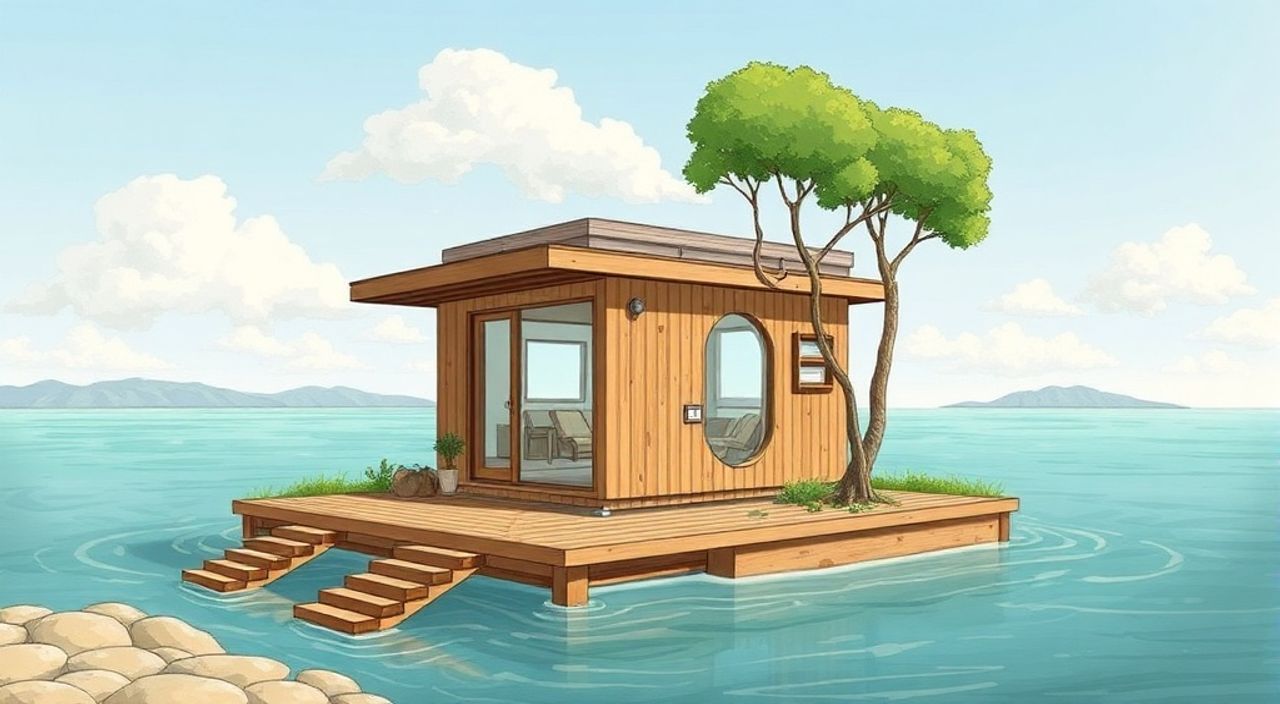 10 Шагов, чтобы собрать pod-house на острове