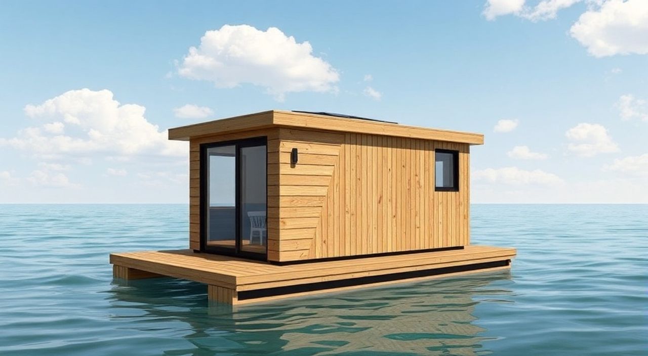 10 Шагов, чтобы собрать pod-house на воде