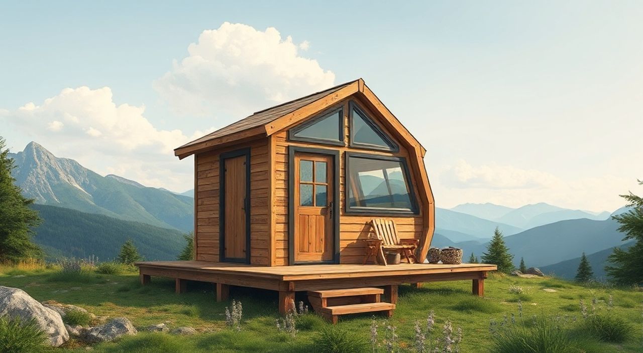 10 Шагов, чтобы собрать pod-house в горах