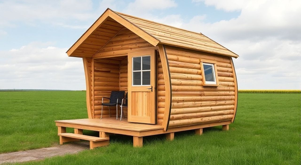 10 Шагов, чтобы собрать pod-house в степи