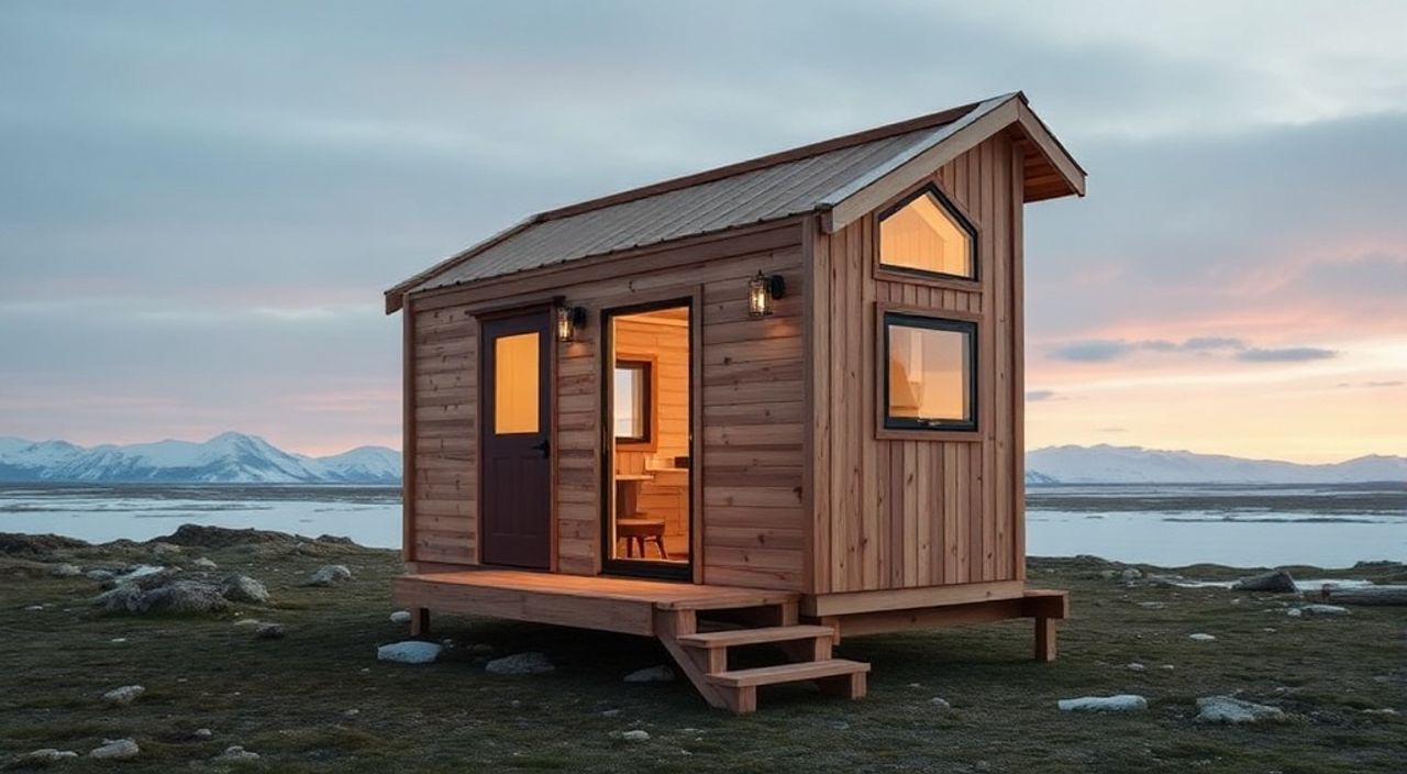 10 Шагов, чтобы собрать складной tiny‑house для арктики