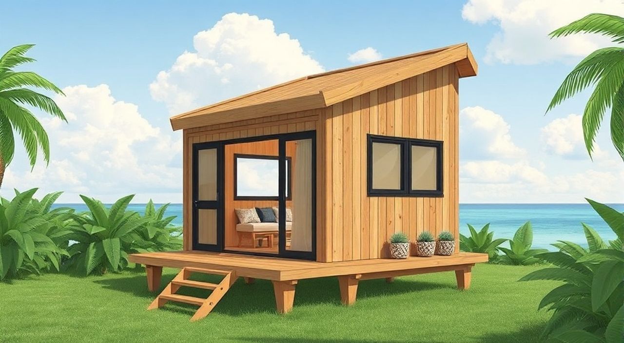 10 Шагов, чтобы собрать складной tiny‑house для тропиков