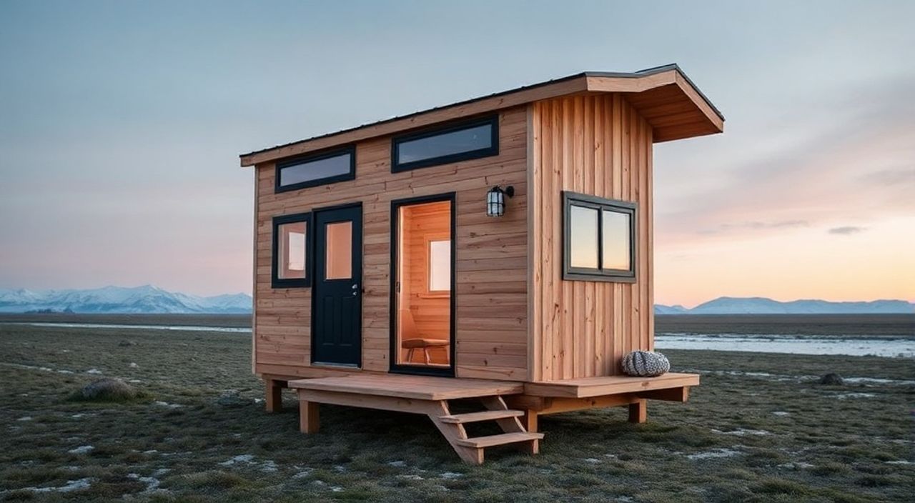 10 Шагов, чтобы собрать складной tiny‑house в тундре