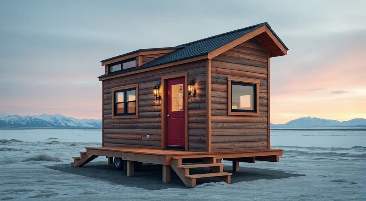 10 Шагов, чтобы собрать tiny-house для арктики