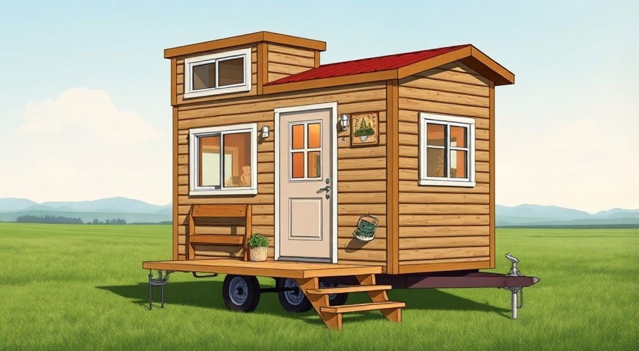10 Шагов, чтобы собрать tiny-house в степи