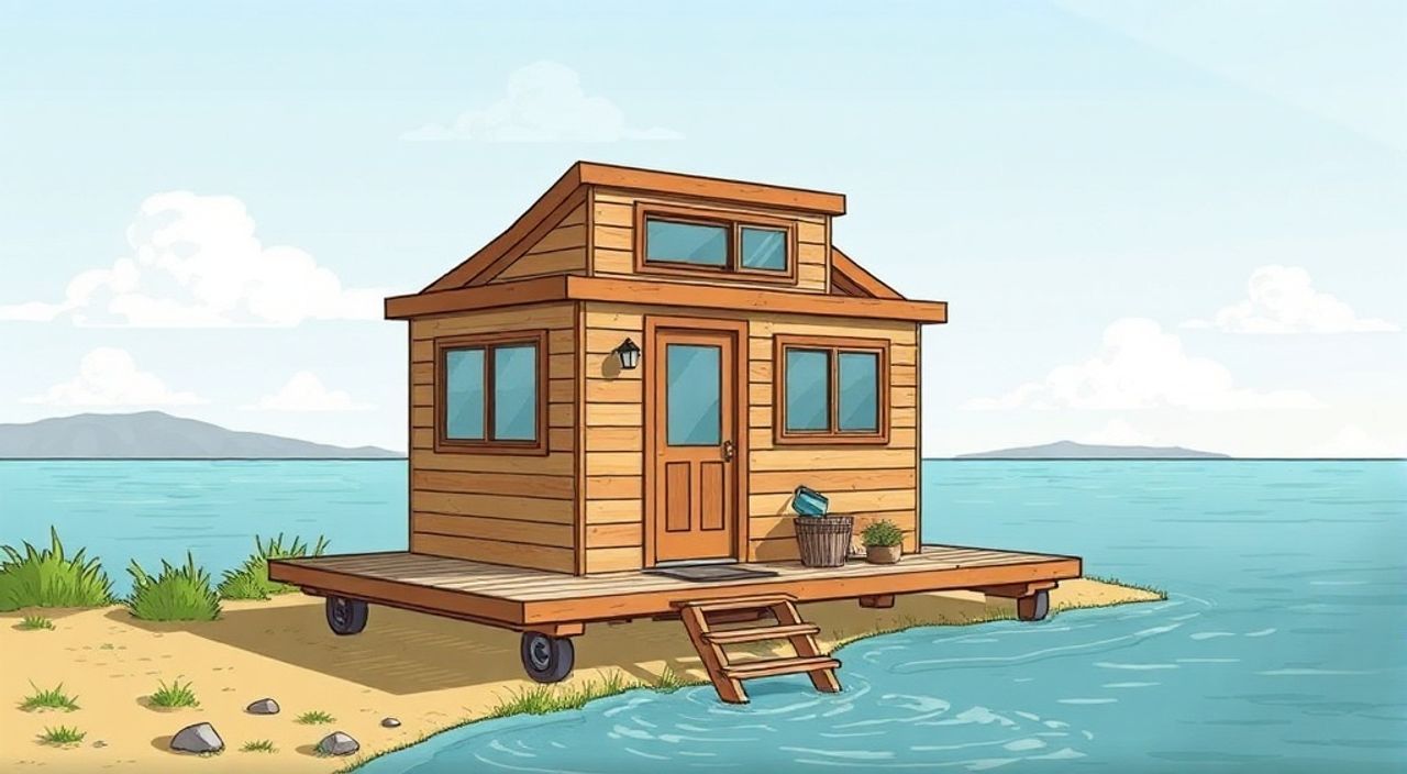 10 Шагов, чтобы собрать tiny‑house на острове