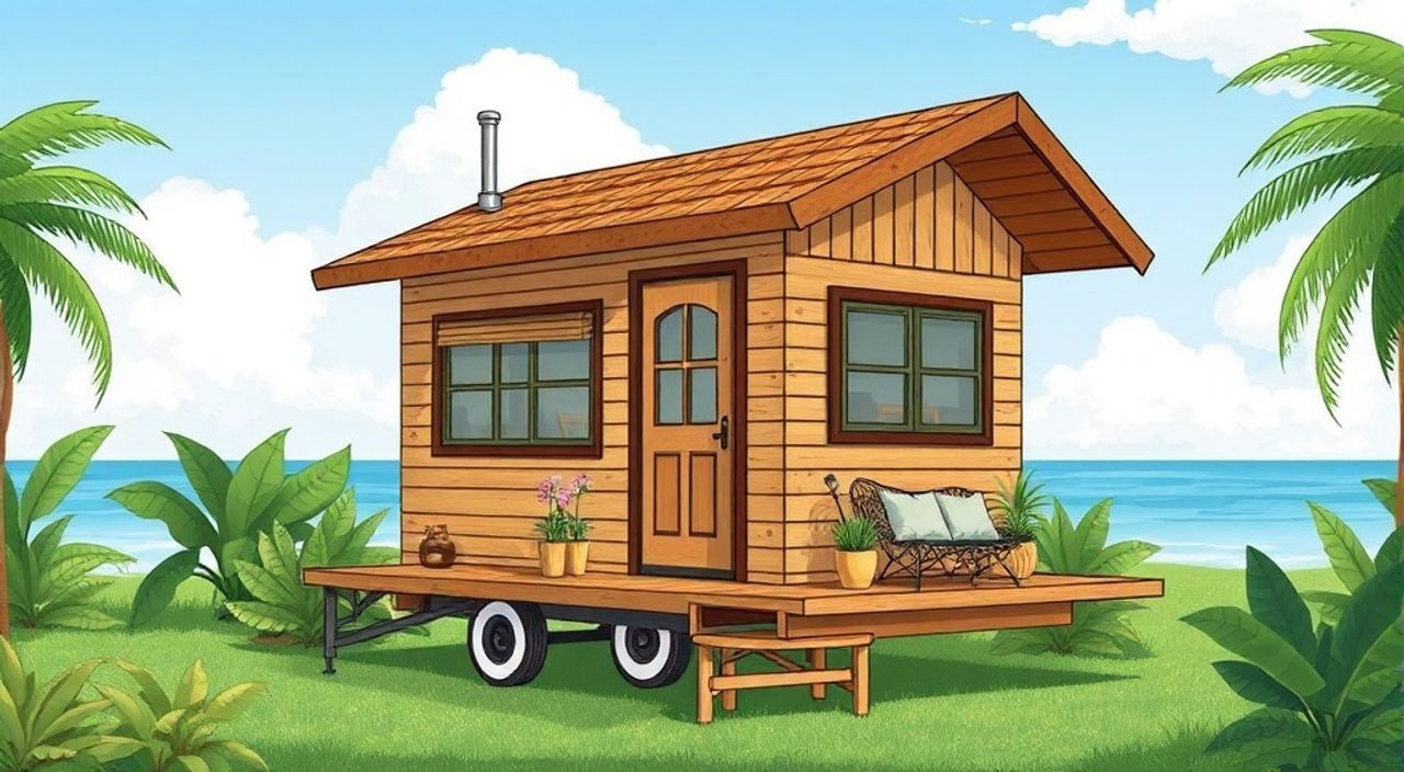 10 Шагов, чтобы собрать tiny‑house в тропиках