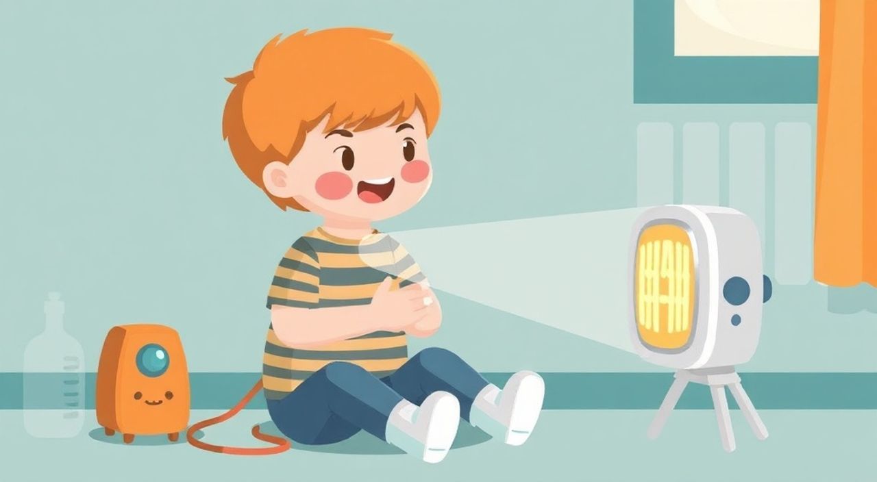10 Шагов, чтобы защитить детей от обогревателя