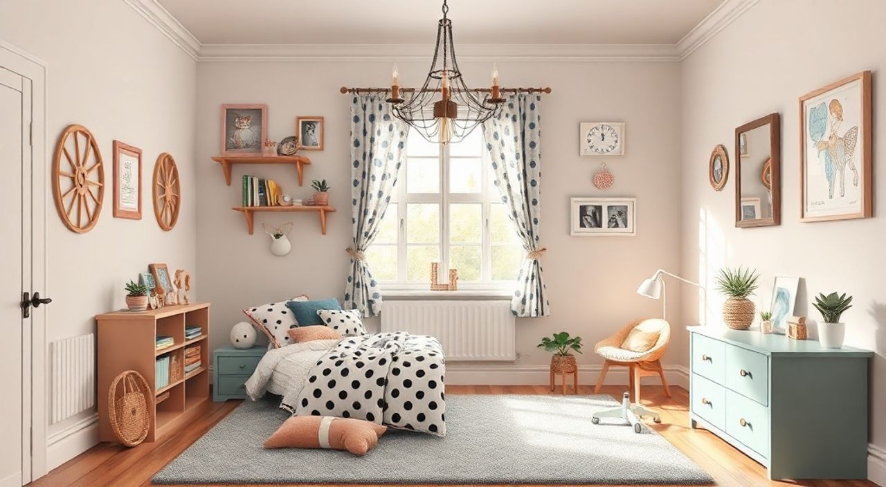 10 Шагов к интерьеру детской 10 м² в стиле готик‑шик