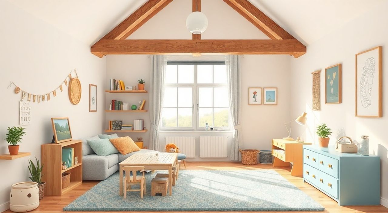 10 Шагов к интерьеру детской 10 м² в стиле лофт