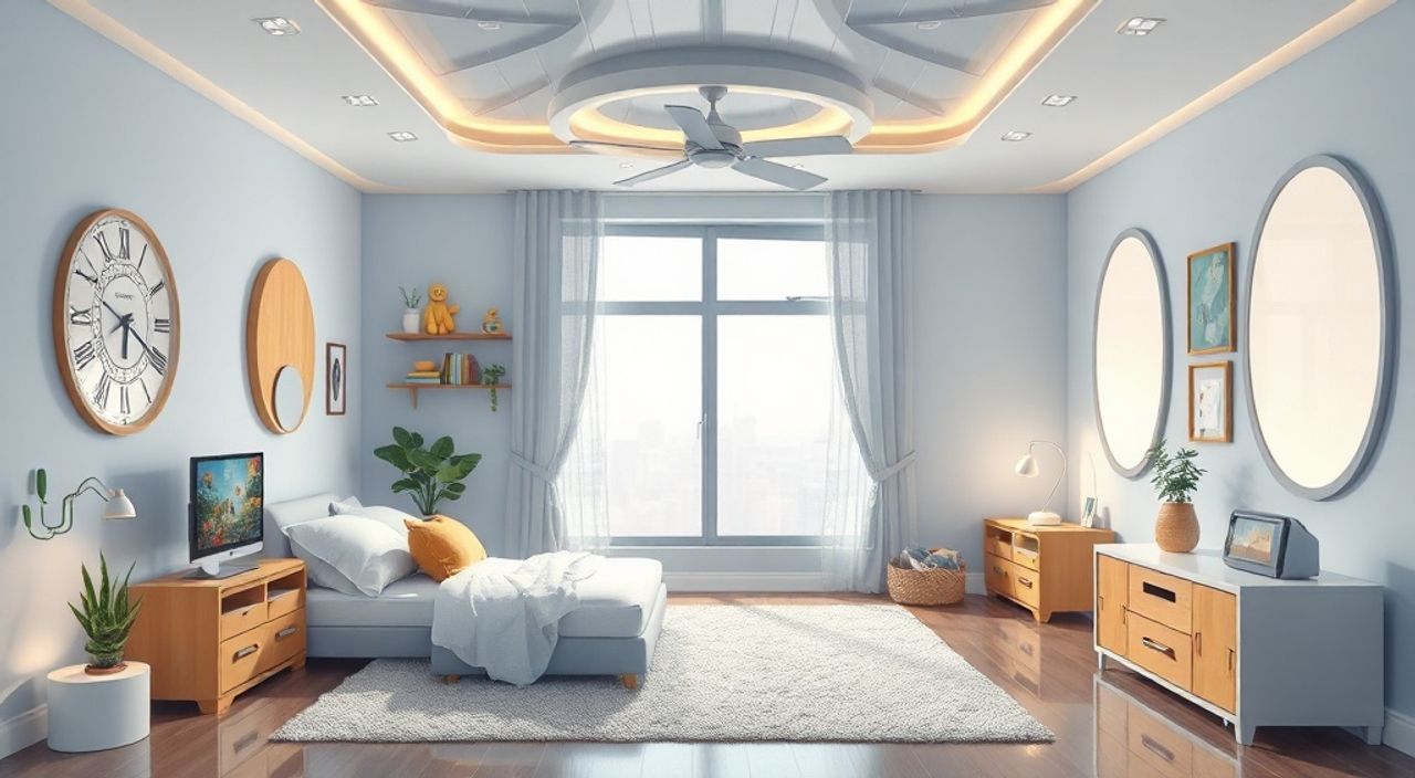 10 Шагов к интерьеру детской 9 м² в стиле футуризм