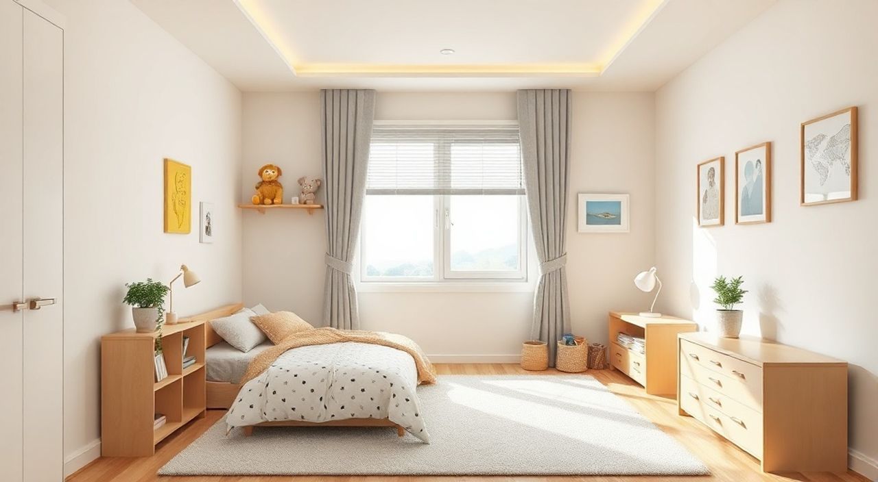 10 Шагов к интерьеру детской 9 м² в стиле корейский neomodern