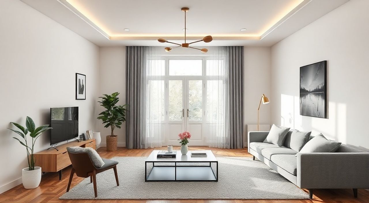 10 Шагов к интерьеру гостиной 11 м² в стиле корейский neomodern