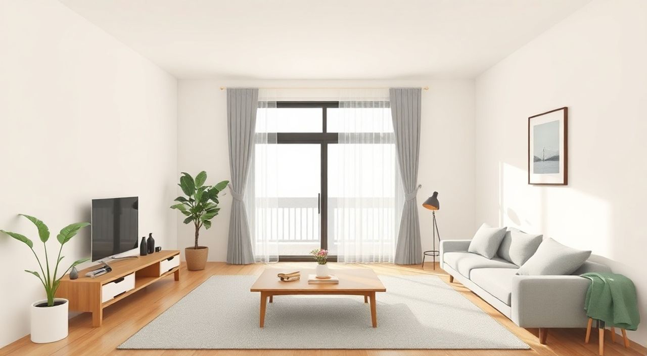 10 Шагов к интерьеру гостиной 12 м² в стиле японский минимализм