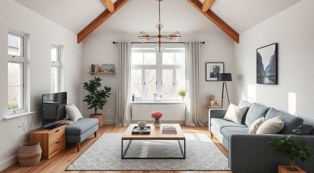 10 Шагов к интерьеру гостиной 14 м² в стиле сканди
