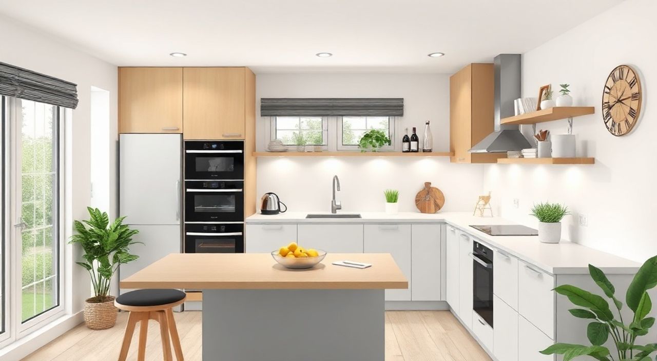 10 Шагов к интерьеру кухни 4,5 м² в стиле хай‑тек