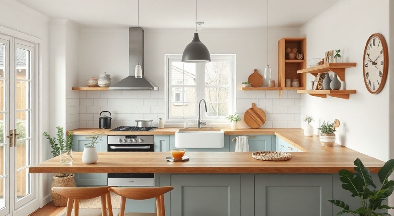 10 Шагов к интерьеру кухни 4,5 м² в стиле сканди