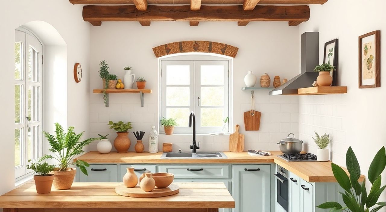 10 Шагов к интерьеру кухни 4,5 м² в стиле средиземноморский