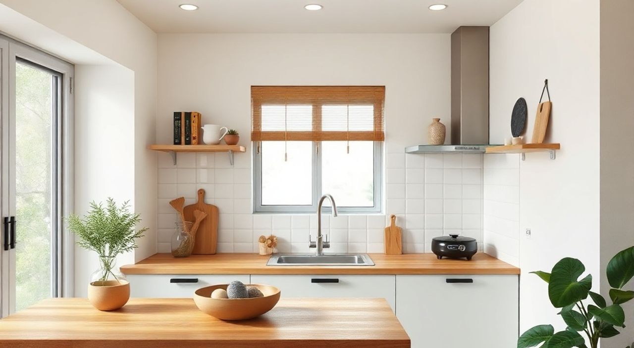 10 Шагов к интерьеру кухни 4,5 м² в стиле японский минимализм