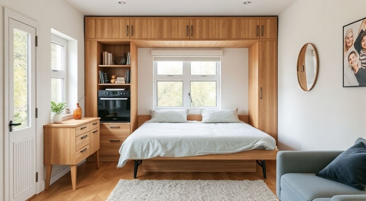 10 Шагов к установке кровати murphy в кухни 4 м²