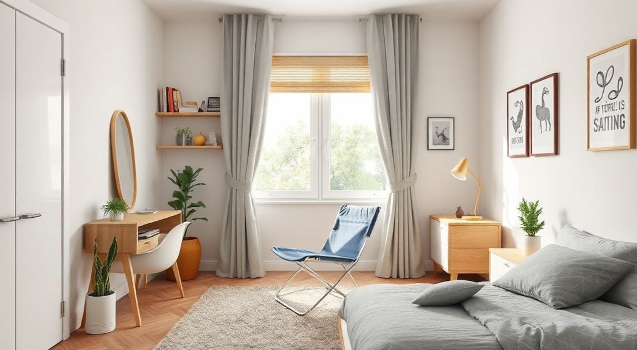 10 Шагов к установке складного стула slim в спальни 10 м²