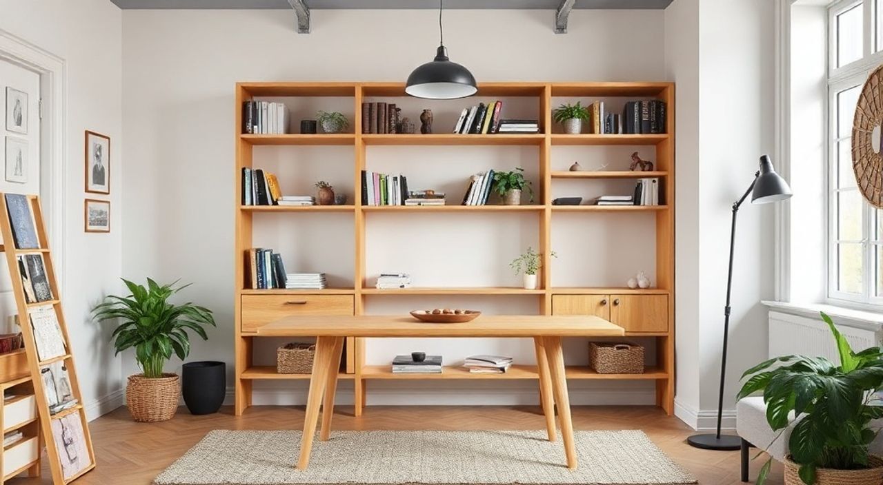 10 Шагов к установке стола‑книжки в студии 24 м²