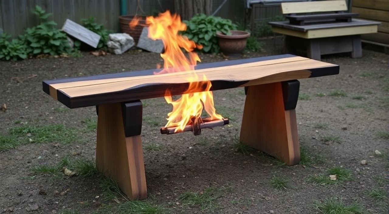 10 Шагов обжига shou sugi ban лавки своими руками