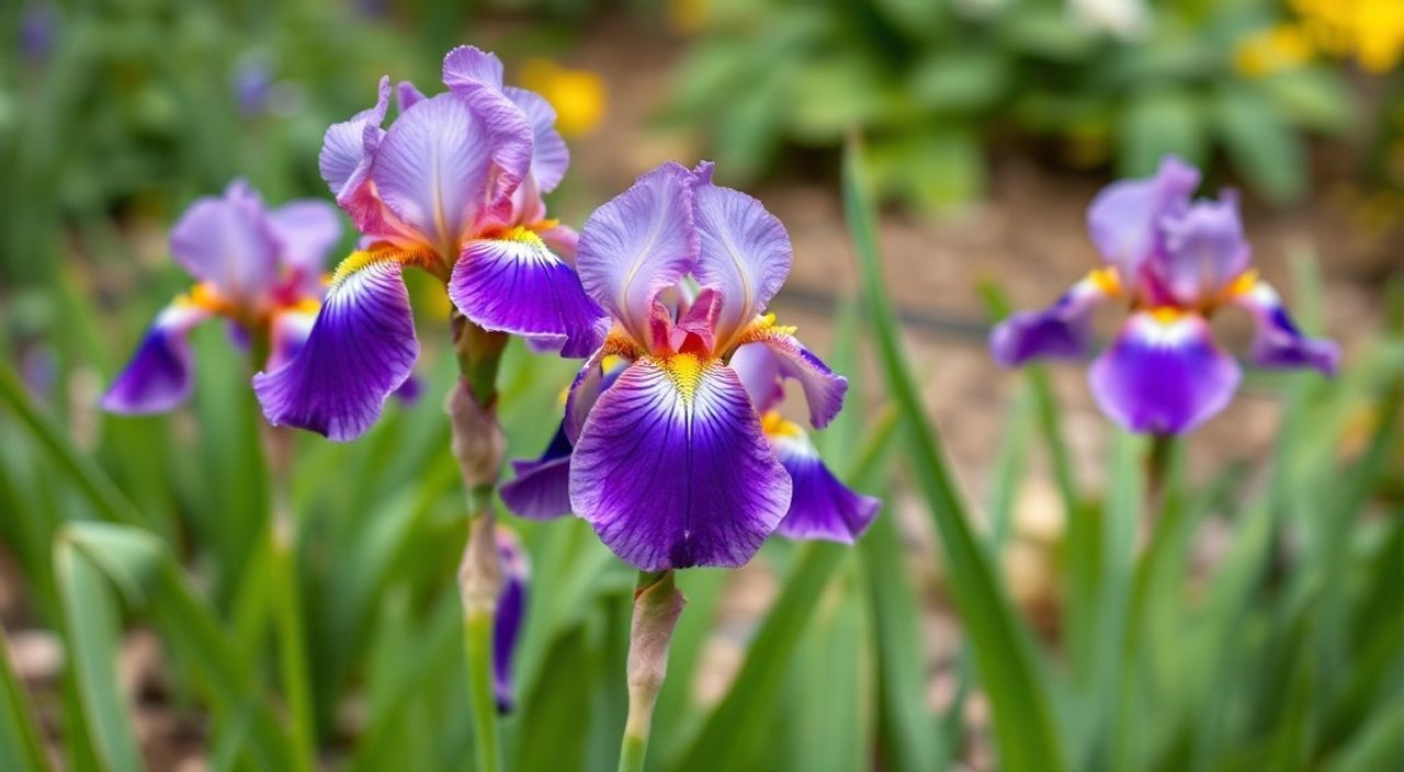 10 Шагов посадки ирисов карликовых