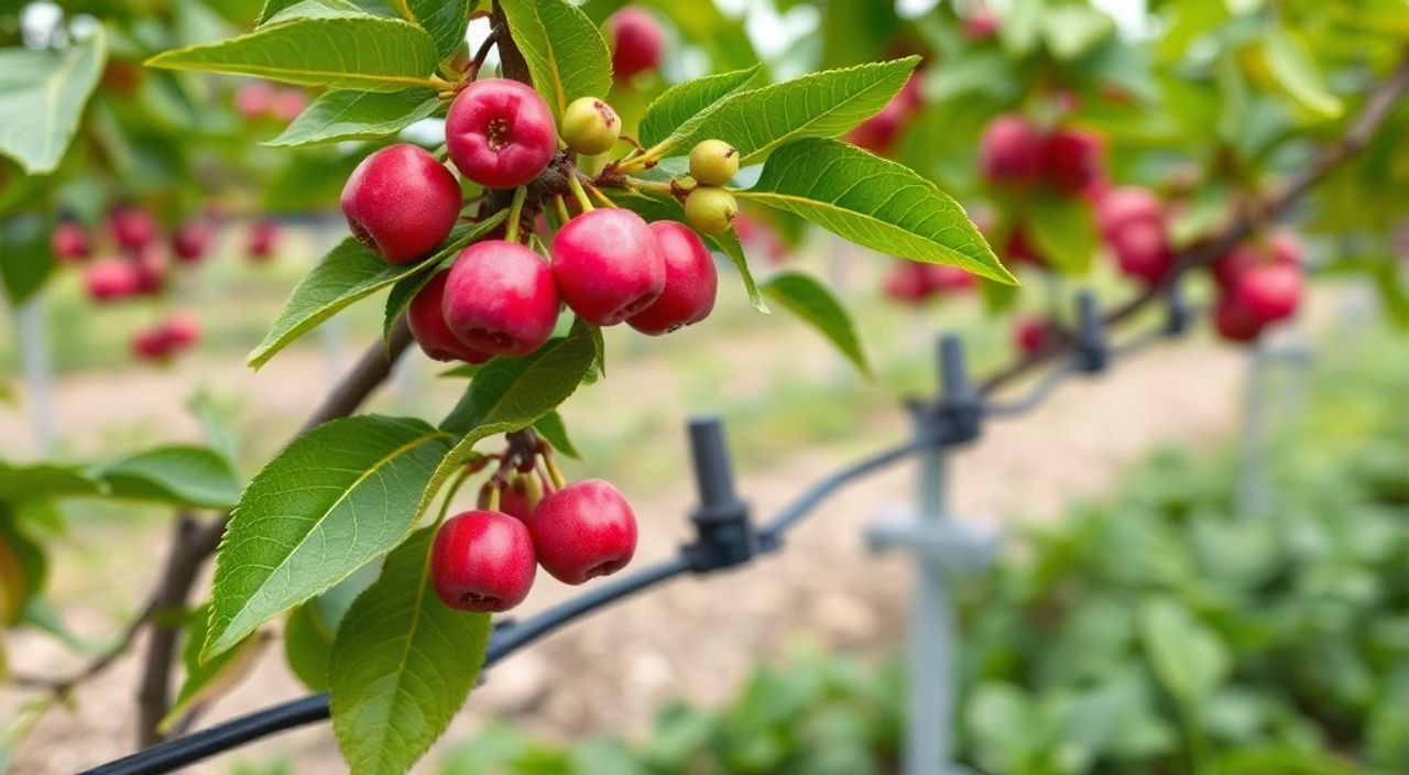 10 Шагов защиты вишни степной с капельным поливом
