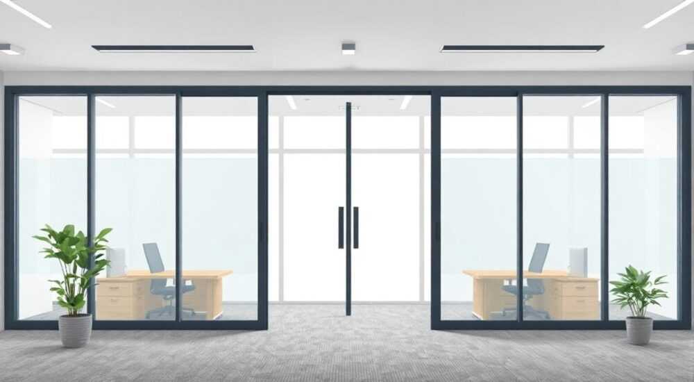 10 Способов использовать двойные перегородки open space