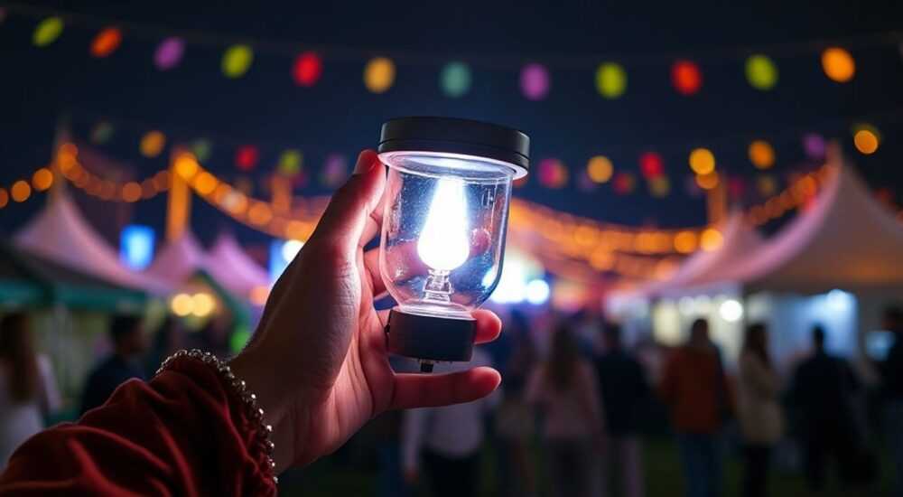 10 Способов использовать LED-лампы на фестивале