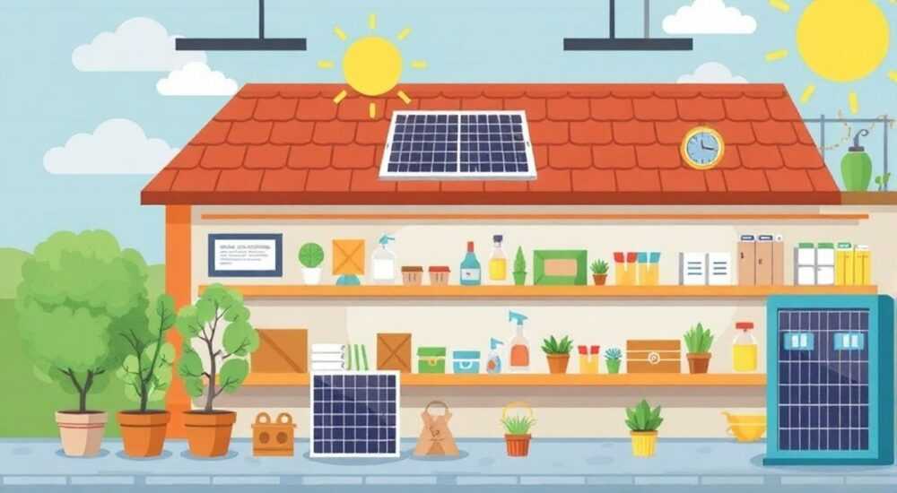 10 Способов использовать солнечные панели в магазине