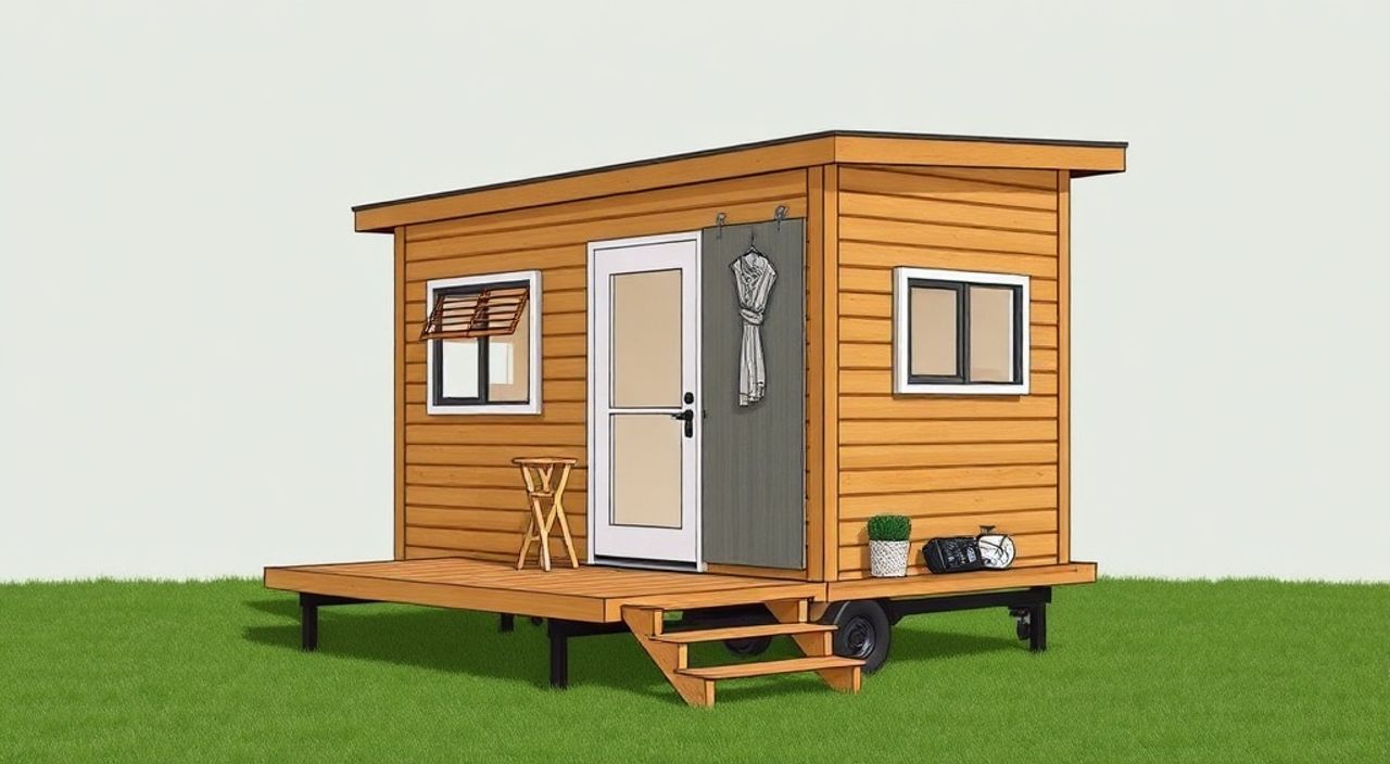 15 Бюджетных материалов для складной tiny‑house
