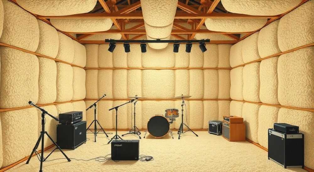 15 Лайфхаков с минвату Rockwool для репетиционной базы